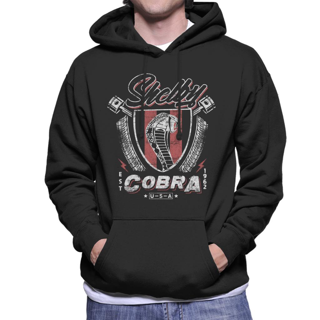 Shelby Cobra Est 1962 In The USA Men's Hooded Sweatshirt product image 1