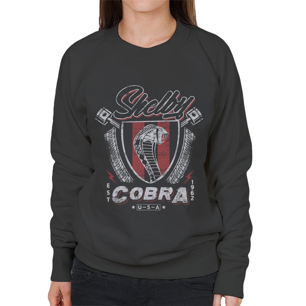 Shelby Cobra Est 1962 In The USA Women's Sweatshirt product image 4