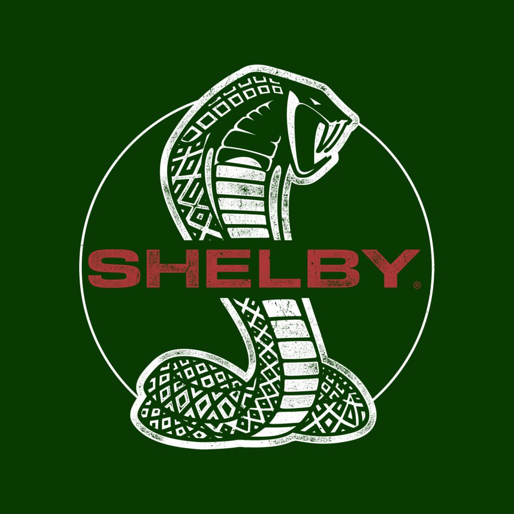 Shelby Red Text Cobra Logo Women's Sweatshirt product image 7