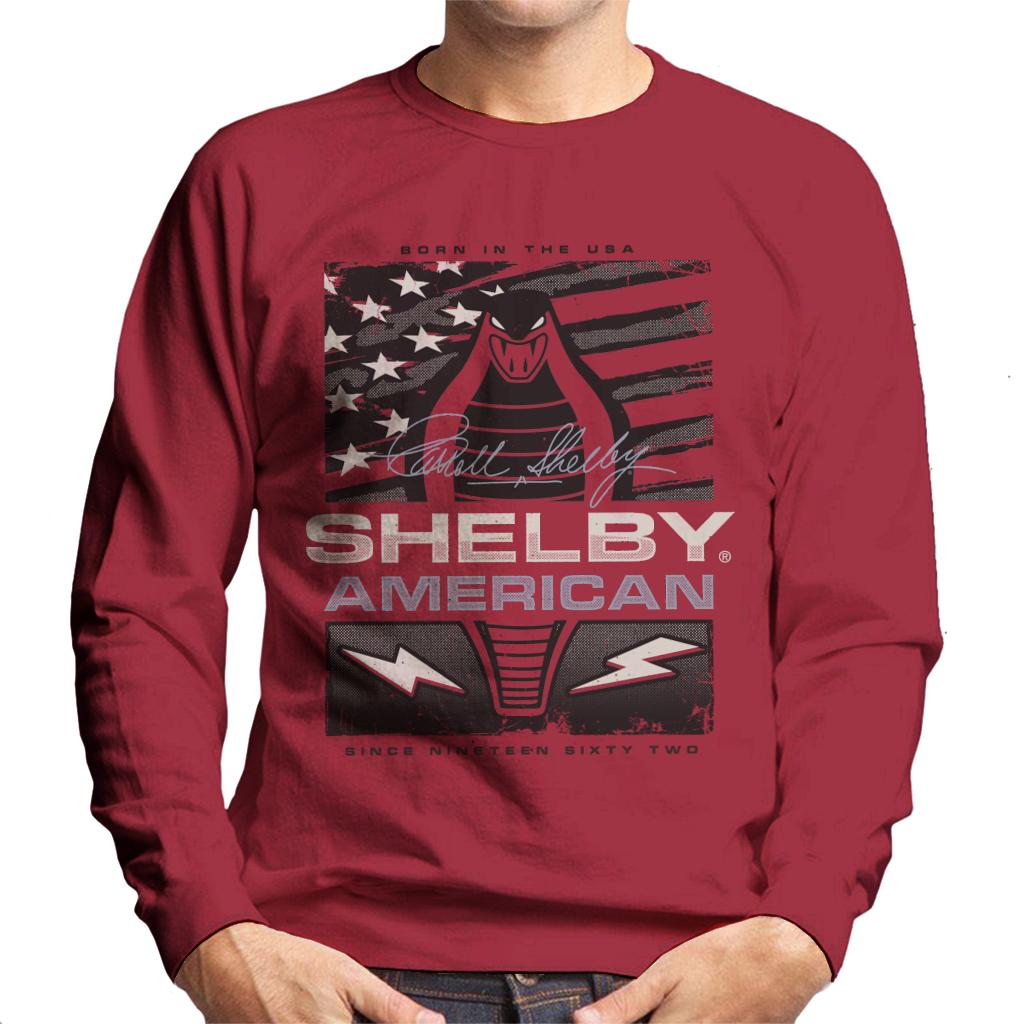 Shelby American 1962 Born In The USA Men's Sweatshirt product image 6