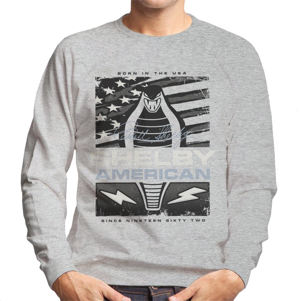 Shelby American 1962 Born In The USA Men's Sweatshirt product image 4
