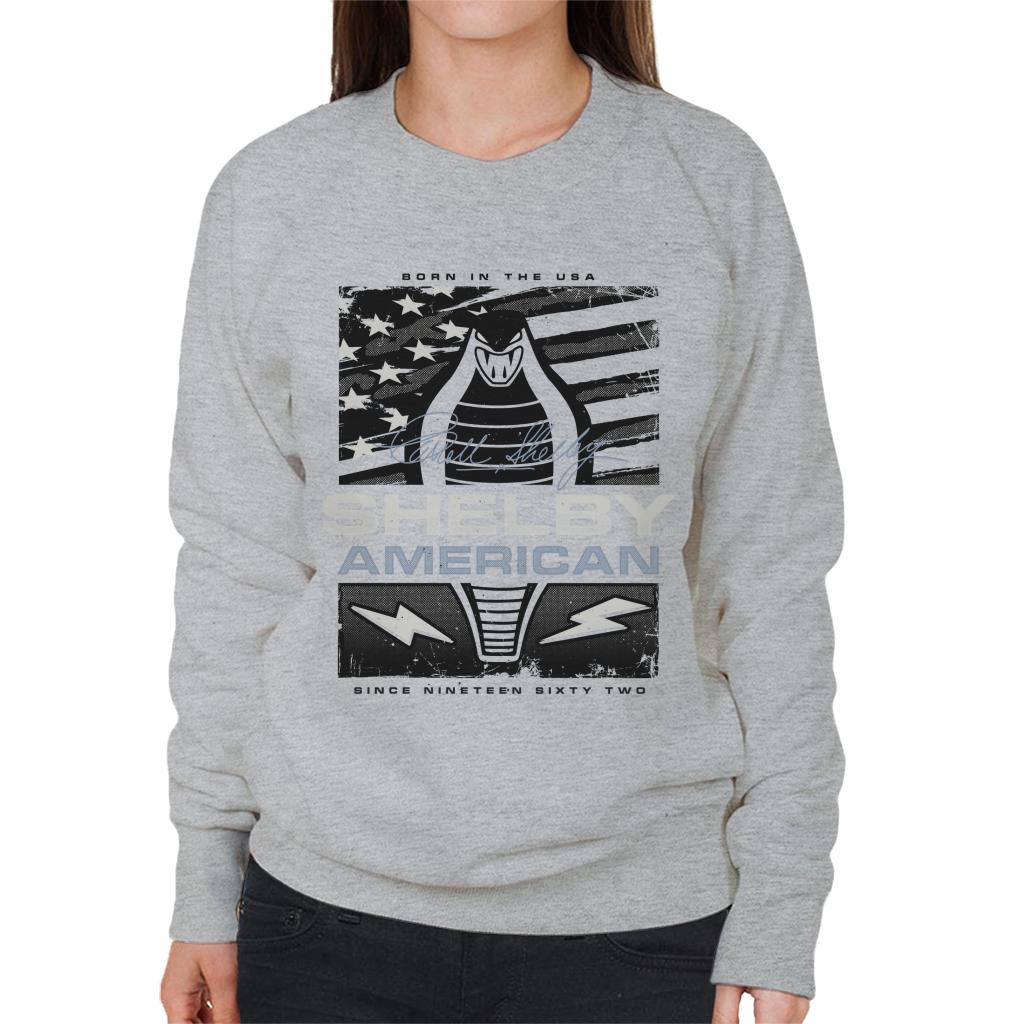 Shelby American 1962 Born In The USA Women's Sweatshirt product image 4