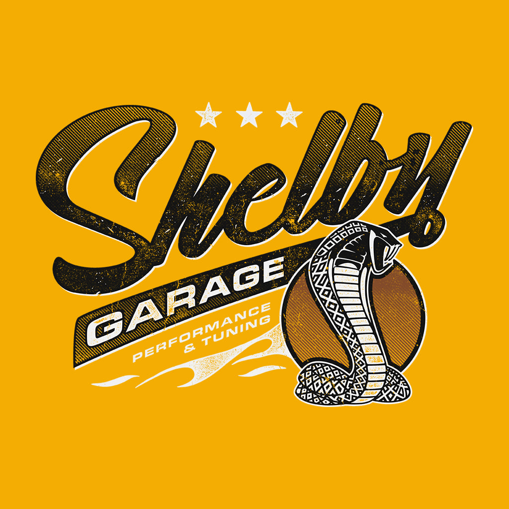 Shelby Logo Garage Performance And Tuning Men's Sweatshirt product image 7