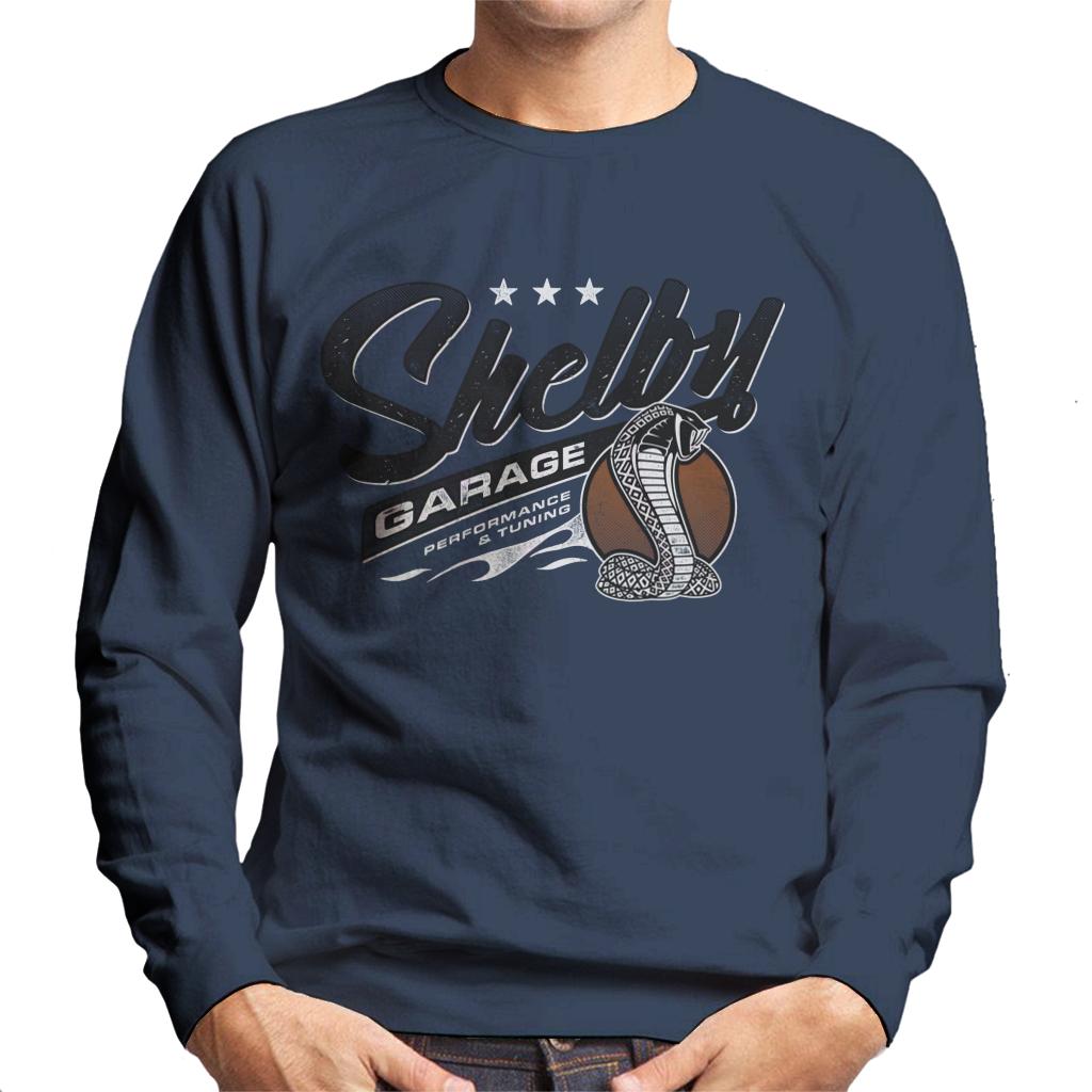 Shelby Logo Garage Performance And Tuning Men's Sweatshirt product image 1