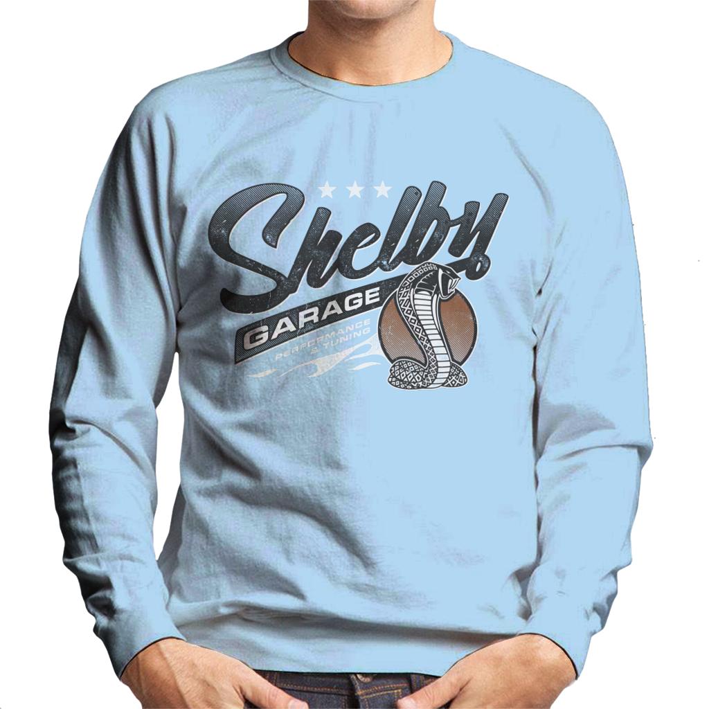 Shelby Logo Garage Performance And Tuning Men's Sweatshirt product image 4