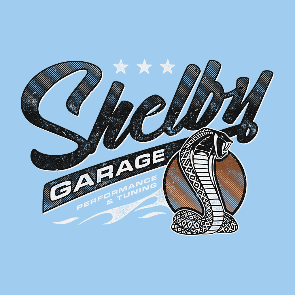 Shelby Logo Garage Performance And Tuning Men's Sweatshirt product image 5