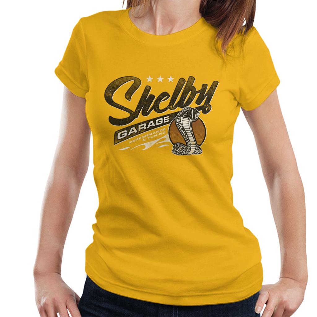 Shelby Logo Garage Performance And Tuning Women's T-Shirt product image 6