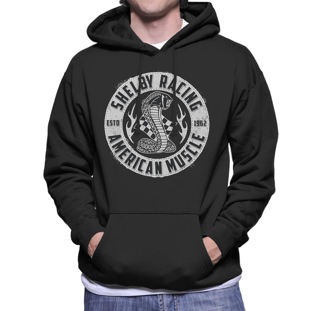 Shelby Racing American Muscle Logo Men's Hooded Sweatshirt product image 1