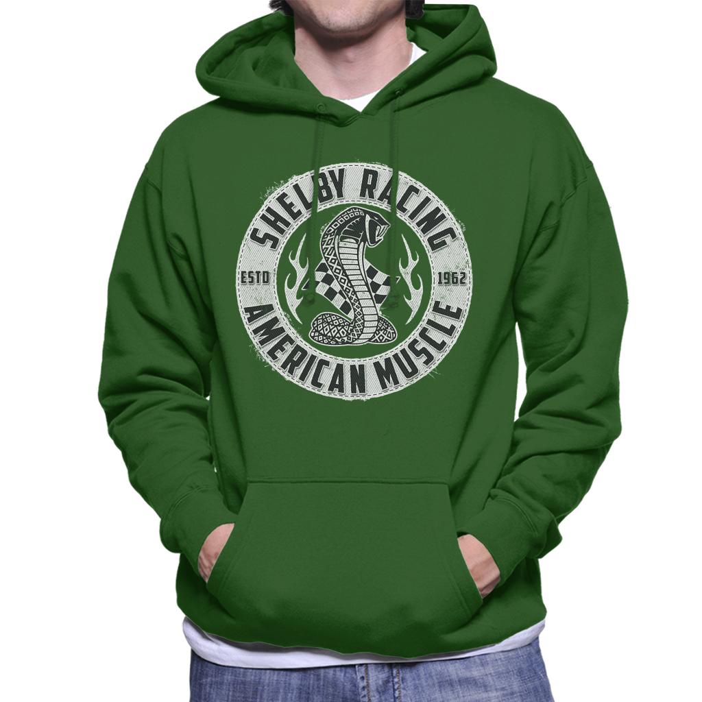 Shelby Racing American Muscle Logo Men's Hooded Sweatshirt product image 4