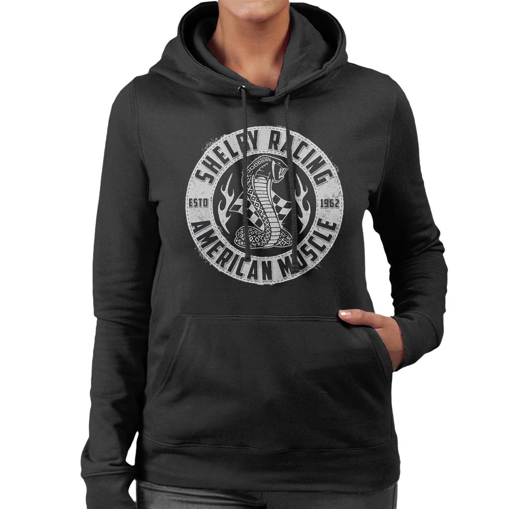 Shelby Racing American Muscle Logo Women's Hooded Sweatshirt product image 1