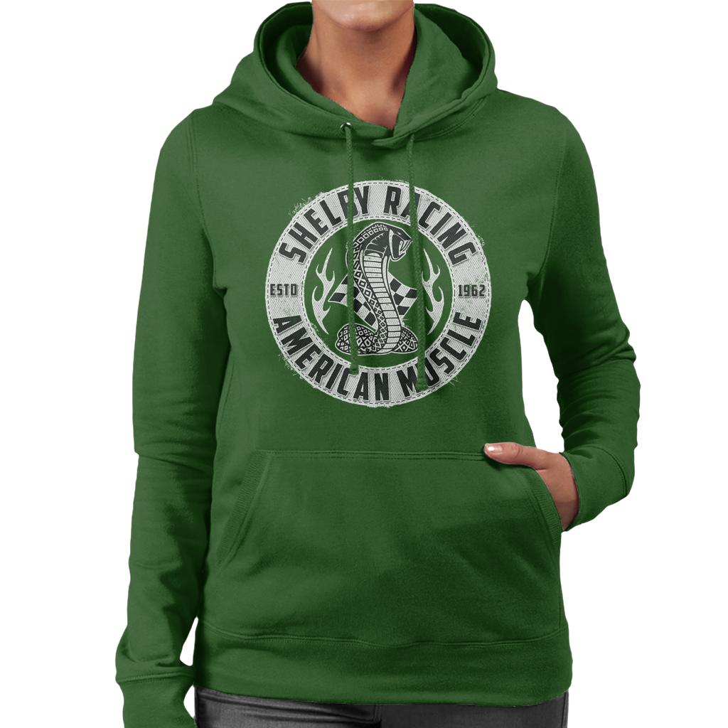 Shelby Racing American Muscle Logo Women's Hooded Sweatshirt product image 4
