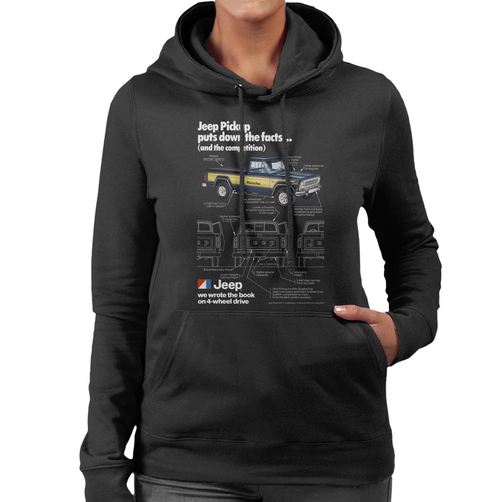 Jeep Pickup Promo Women's Hooded Sweatshirt product image 1