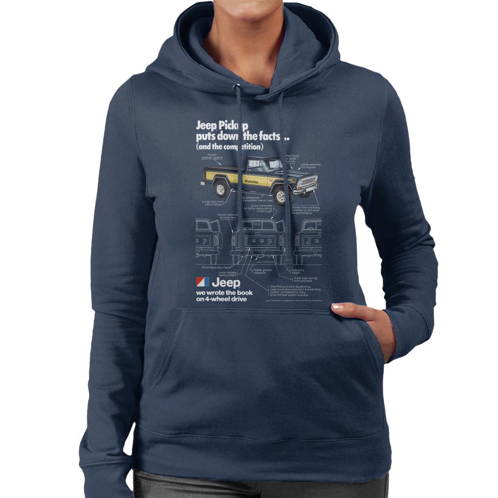 Jeep Pickup Promo Women's Hooded Sweatshirt product image 4
