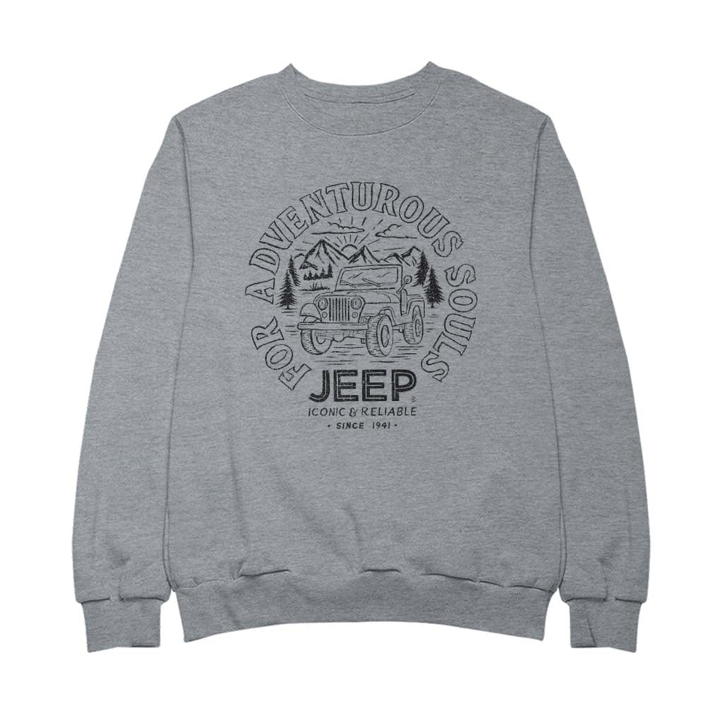 Jeep For Adventurous Souls Men's Sweatshirt product image 1