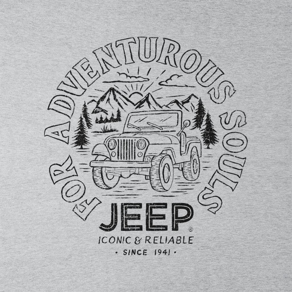 Jeep For Adventurous Souls Men's T-Shirt product image 2