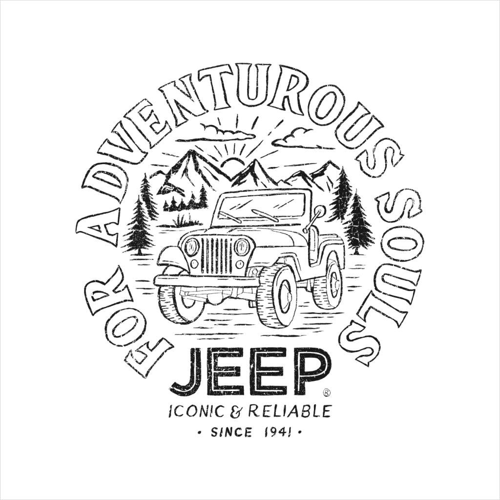 Jeep For Adventurous Souls Men's T-Shirt product image 5