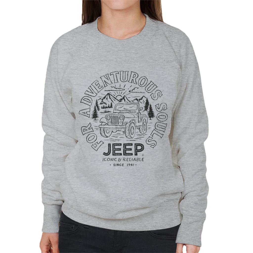 Jeep For Adventurous Souls Women's Sweatshirt product image 1