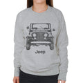 Jeep Classic Front View Women's Sweatshirt product image 1
