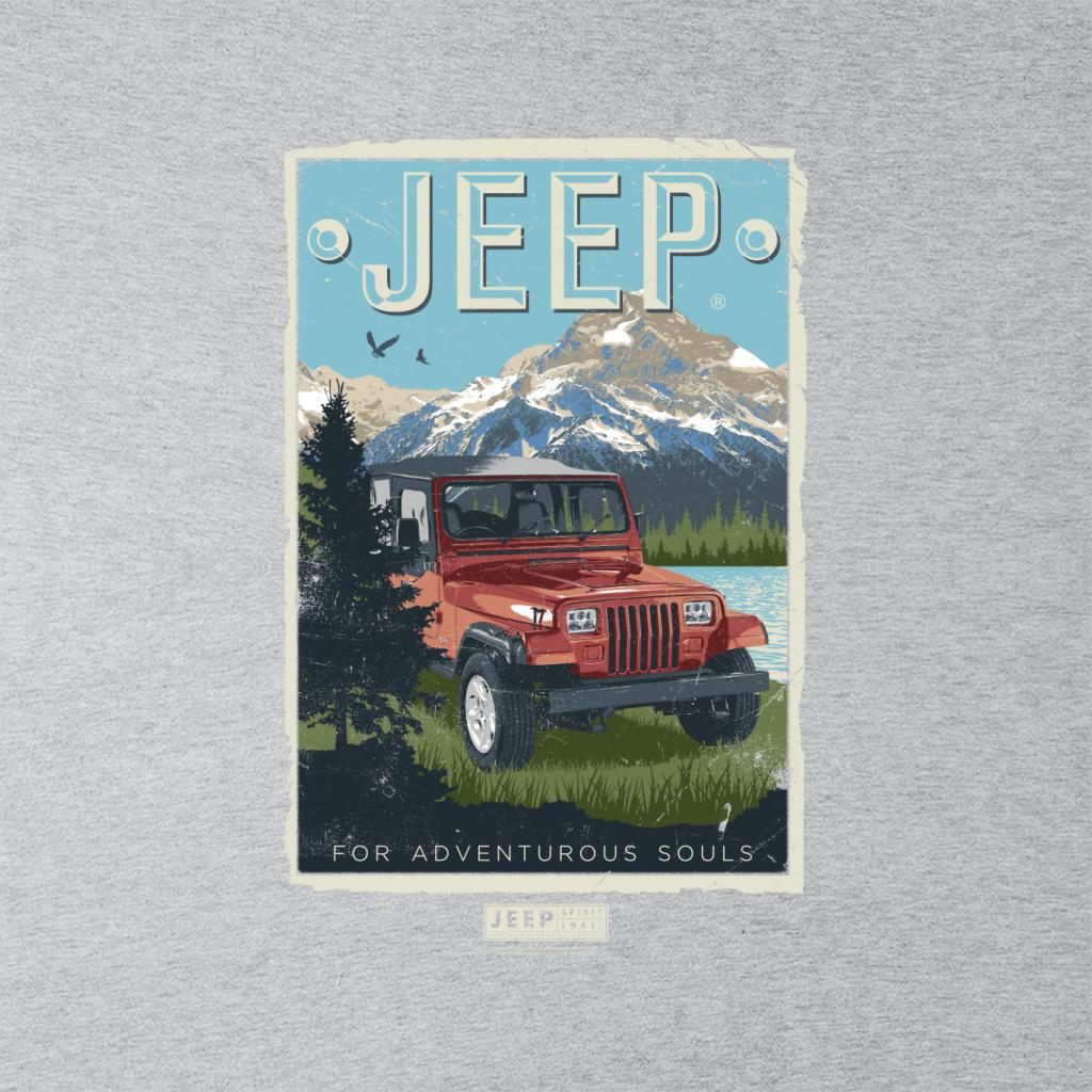 Jeep Mountain For Adventurous Souls Women's Hooded product image 2