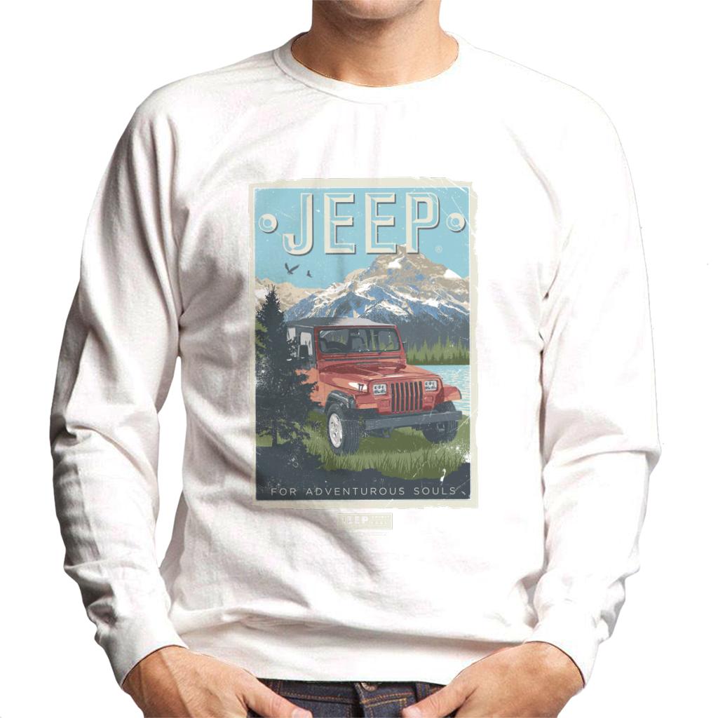 Jeep Mountain For Adventurous Souls Men's Sweatshirt product image 4