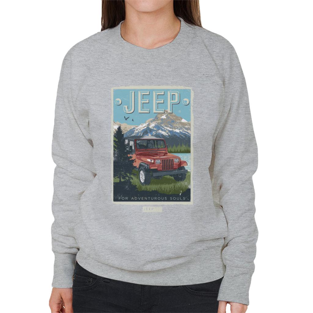 Jeep Mountain For Adventurous Souls Women's Sweatshirt product image 1
