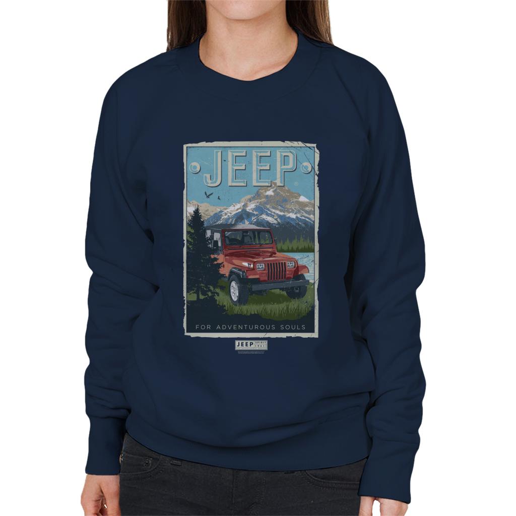 Jeep Mountain For Adventurous Souls Women's Sweatshirt product image 6