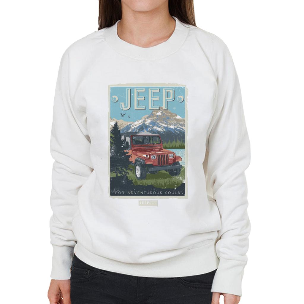 Jeep Mountain For Adventurous Souls Women's Sweatshirt product image 4