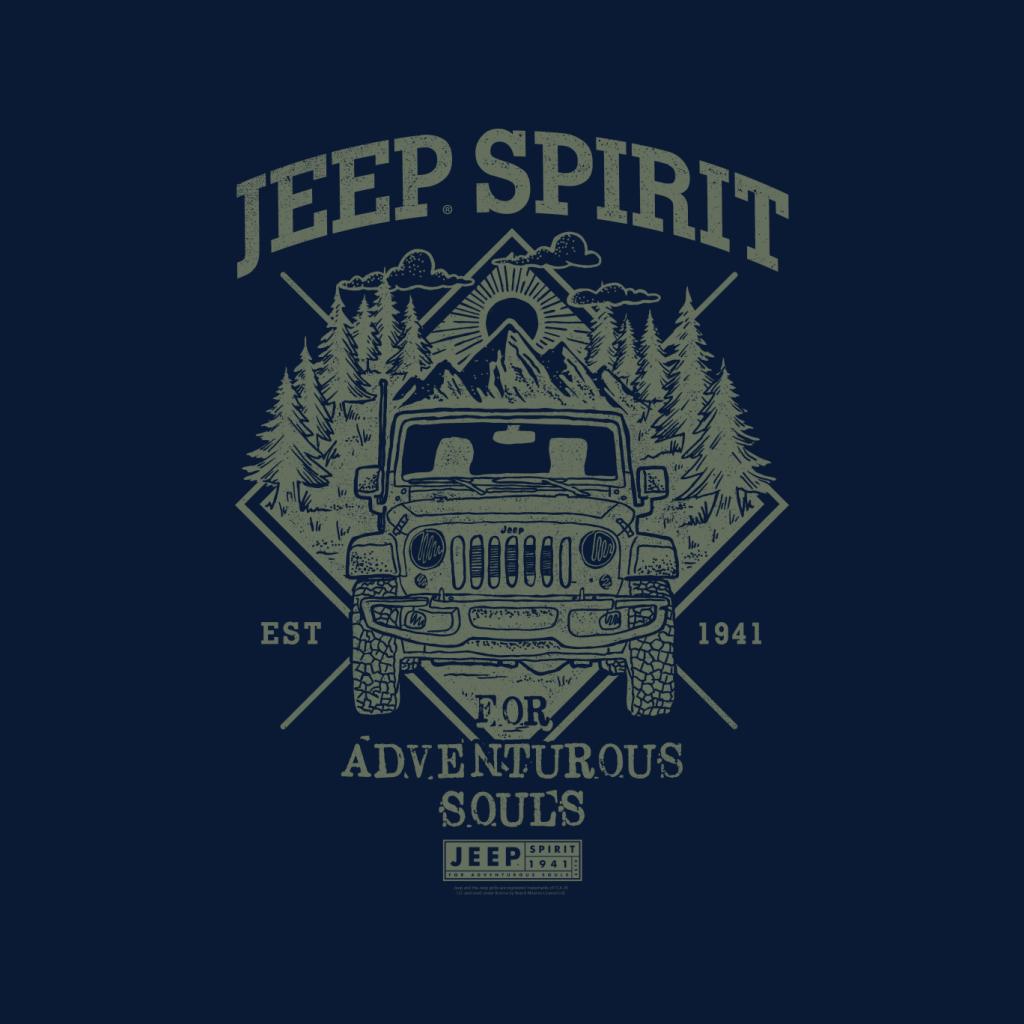 Jeep Spirit Est 1941 Men's Hooded Sweatshirt product image 7