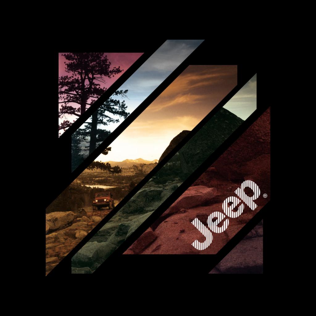 Jeep Off Road Abstract Art Women's Hooded Sweatshirt product image 2
