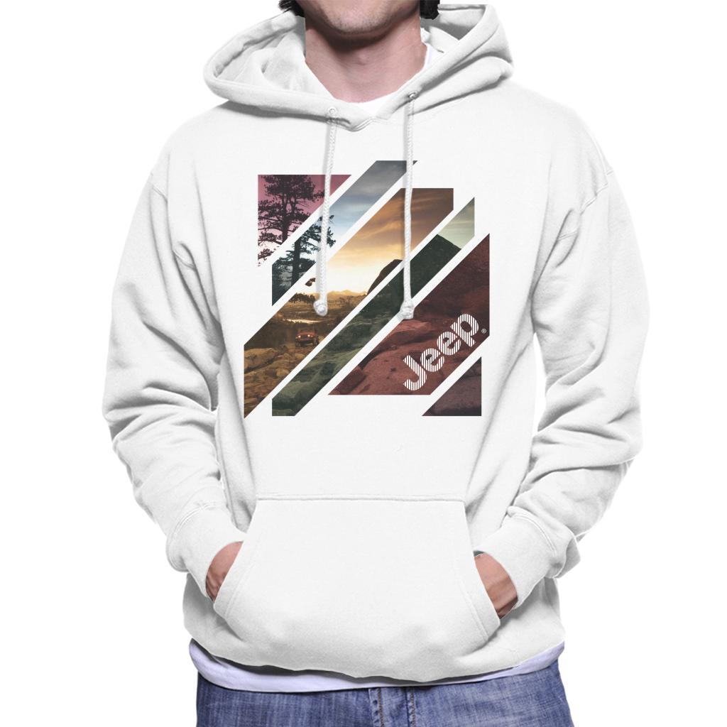 Jeep Off Road Abstract Art Men's Hooded Sweatshirt product image 6