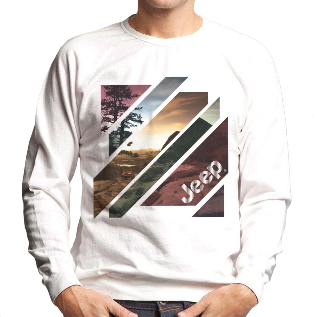 Jeep Off Road Abstract Art Men's Sweatshirt product image 6