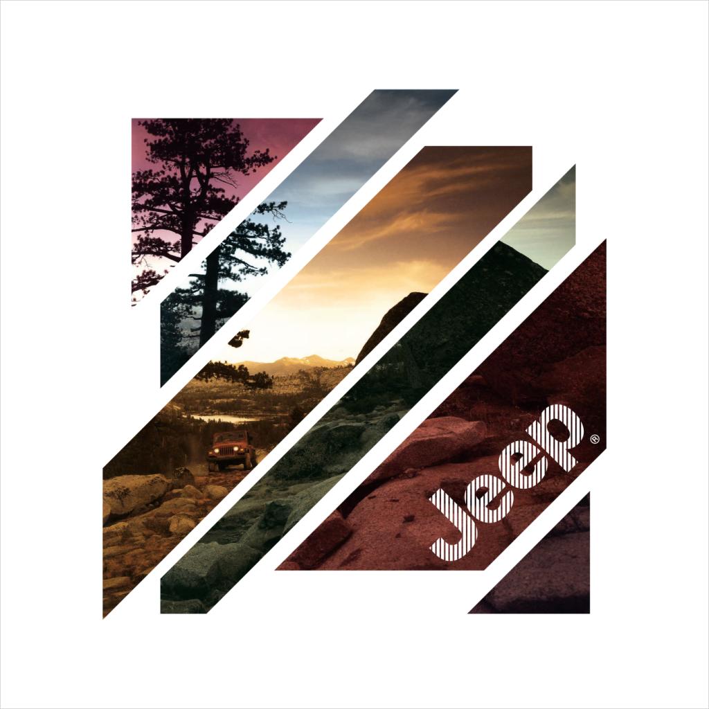 Jeep Off Road Abstract Art Men's T-Shirt product image 7