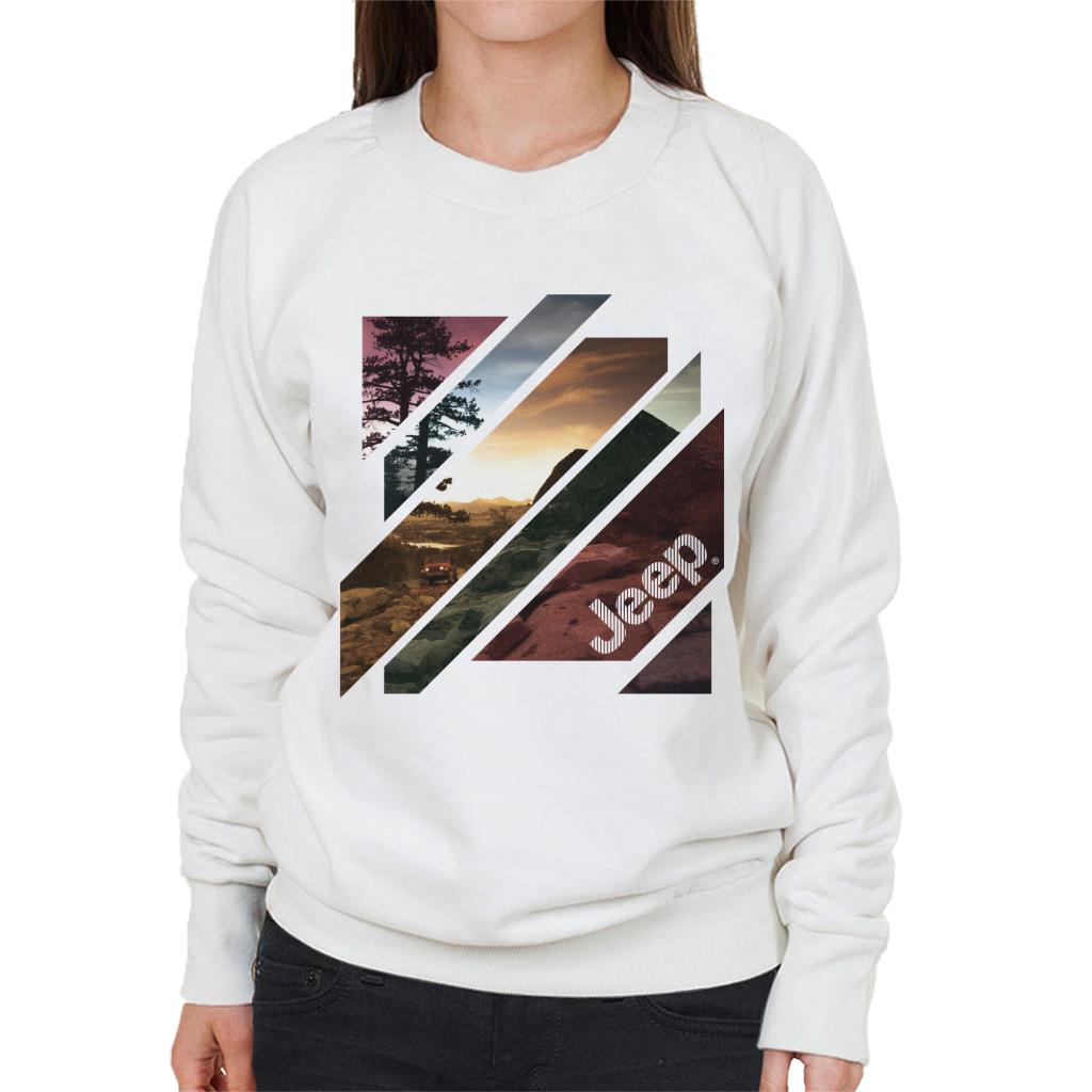 Jeep Off Road Abstract Art Women's Sweatshirt product image 6