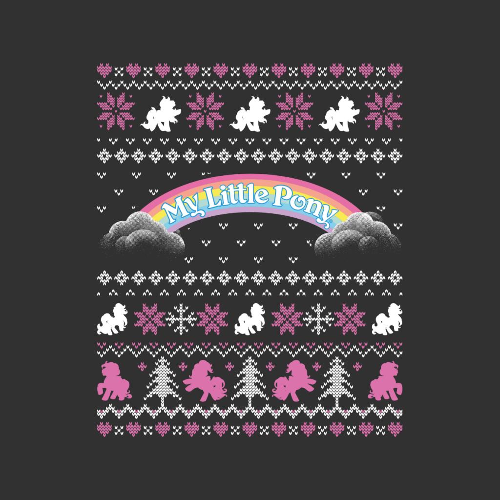 My Little Pony Christmas Festive Silhouette Men's Sweatshirt product image 2