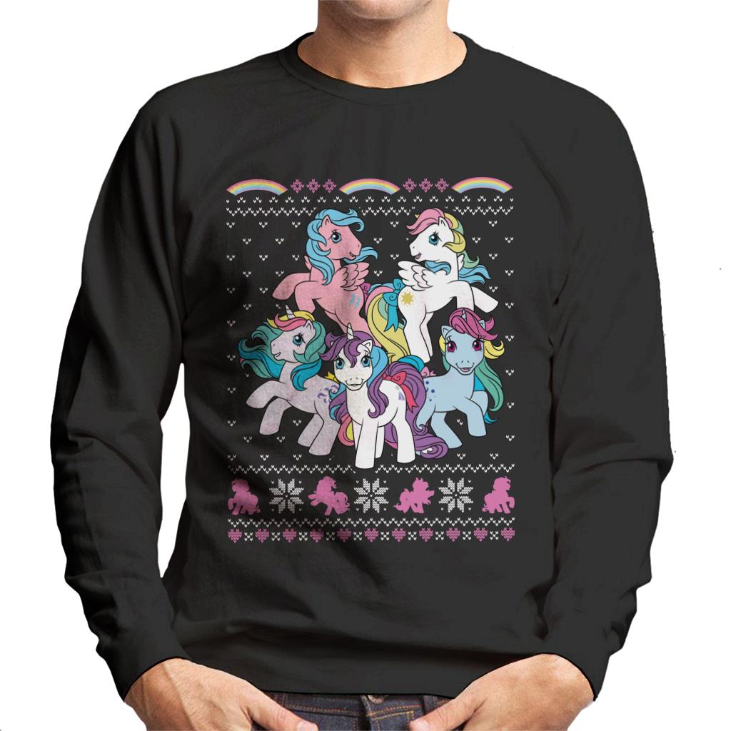 My Little Pony Christmas Characters Men's Sweatshirt product image 1