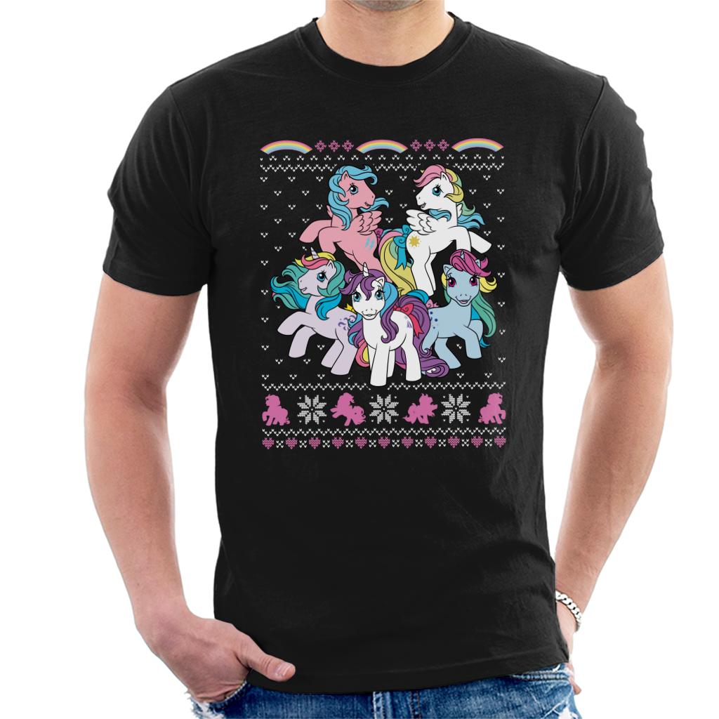 My Little Pony Christmas Characters Men's T-Shirt product image 1