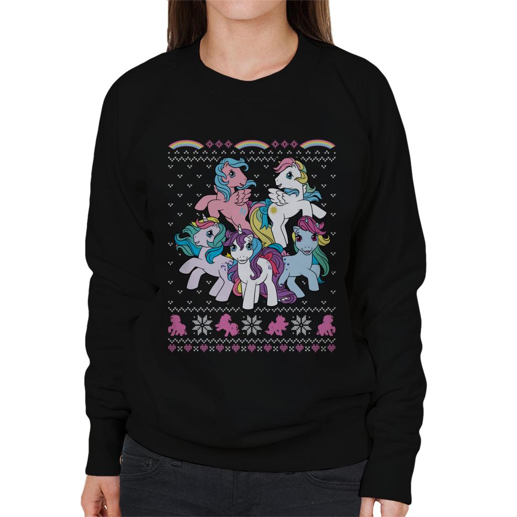 My Little Pony Christmas Characters Women's Sweatshirt product image 1