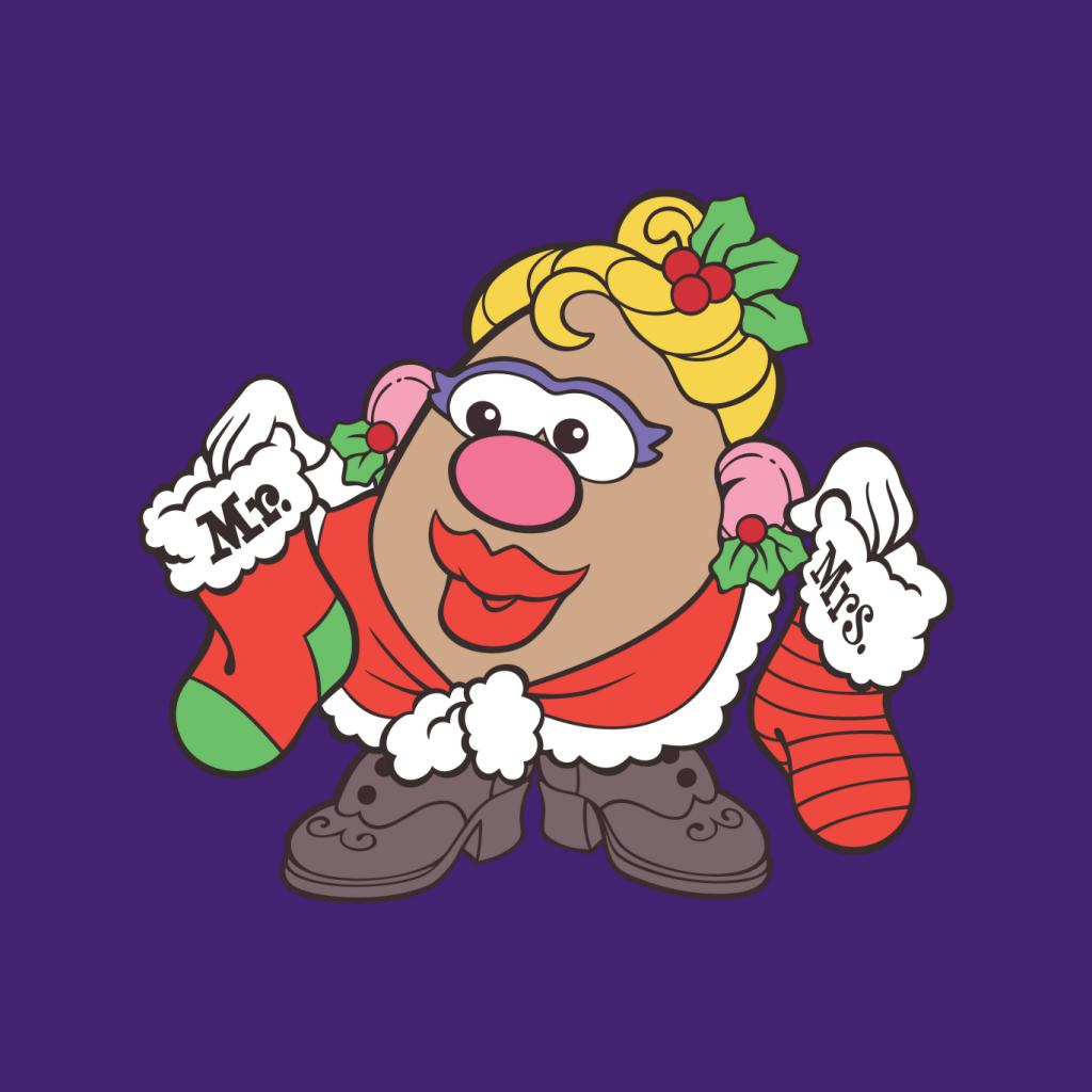 Mr Potato Head Christmas Mrs Festive Stockings Women's product image 7