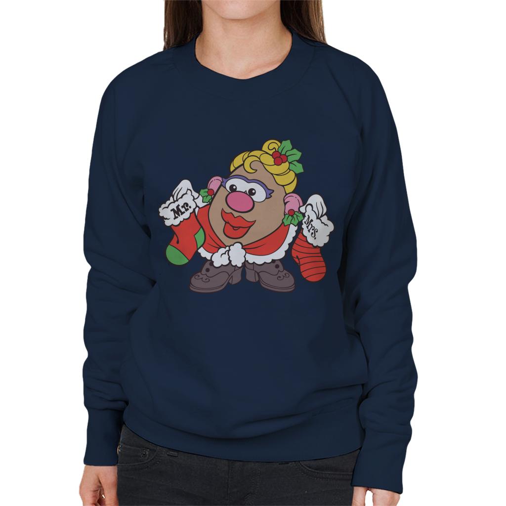 Mr Potato Head Christmas Mrs Festive Stockings Women's product image 1