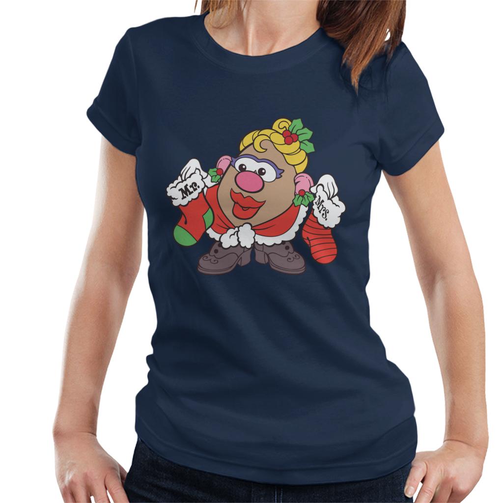 Mr Potato Head Christmas Mrs Festive Stockings Women's product image 1