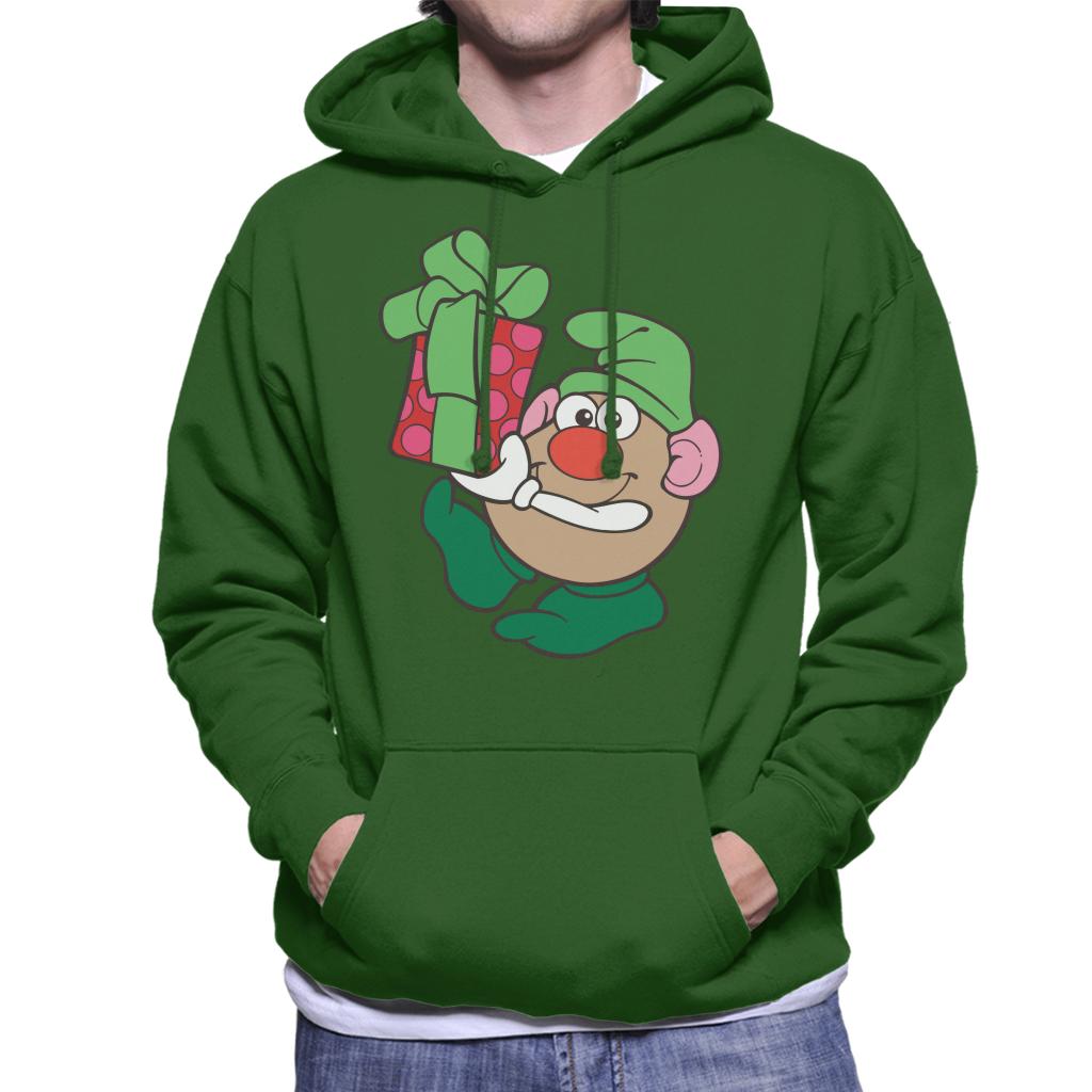 Mr Potato Head Christmas Festive Elf Men's Hooded Sweatshirt product image 4