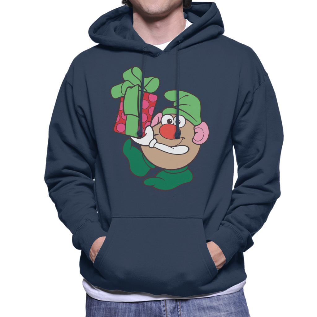 Mr Potato Head Christmas Festive Elf Men's Hooded Sweatshirt product image 1