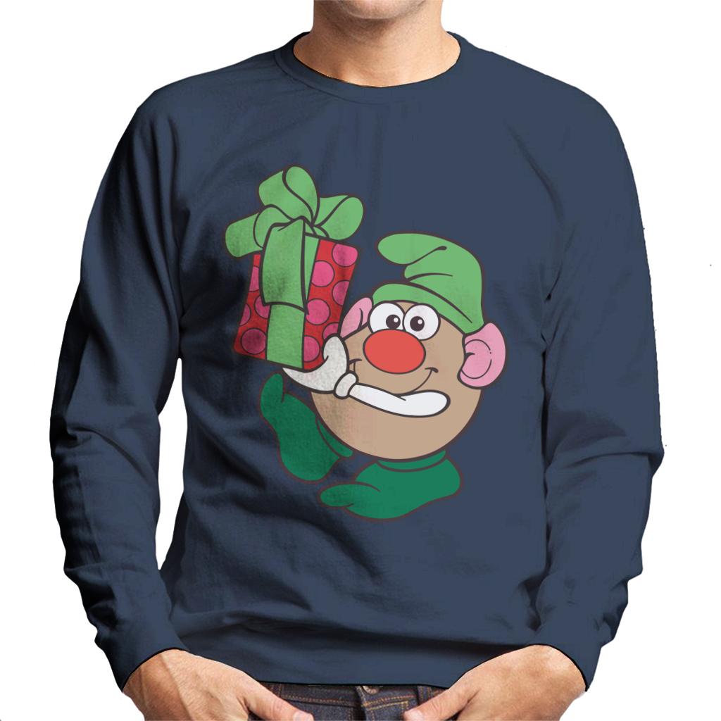 Mr Potato Head Christmas Festive Elf Men's Sweatshirt product image 1