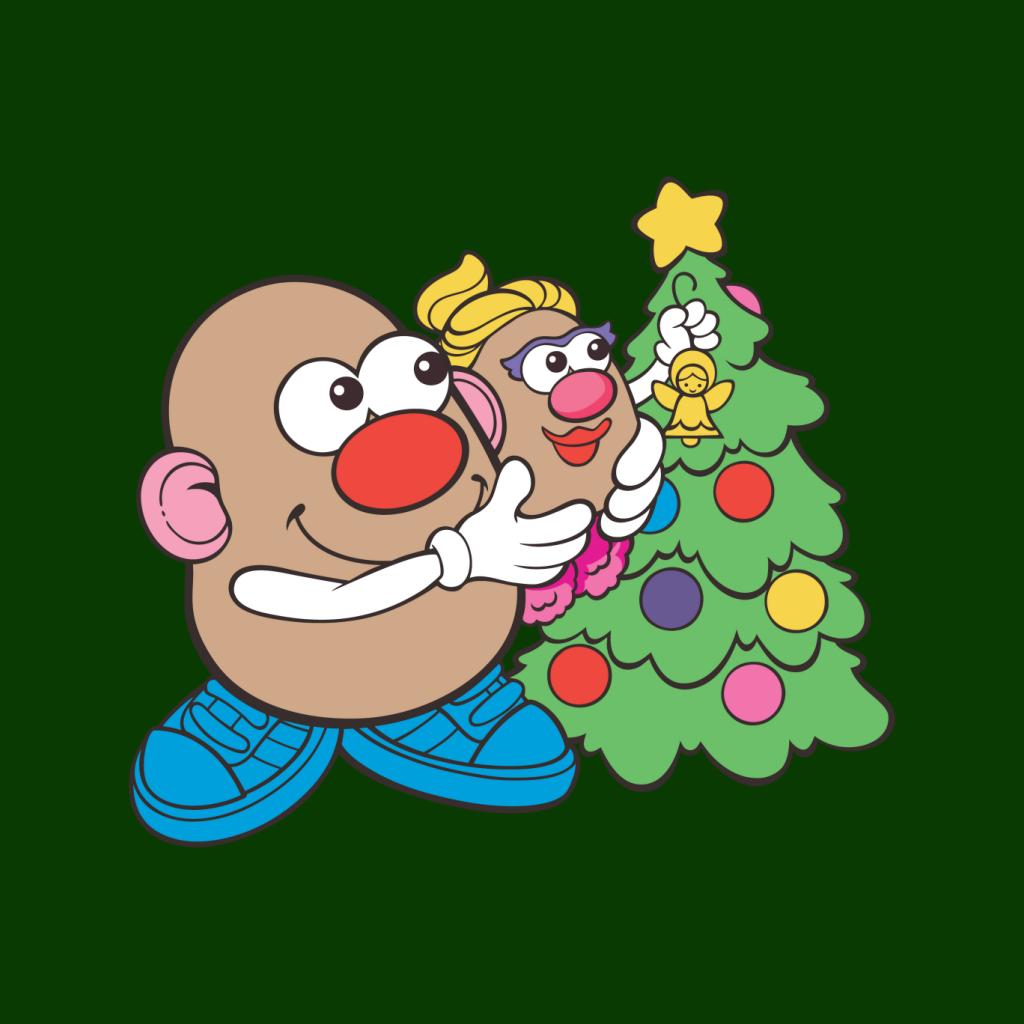 Mr Potato Head Christmas Angel On Tree Men's Sweatshirt product image 7