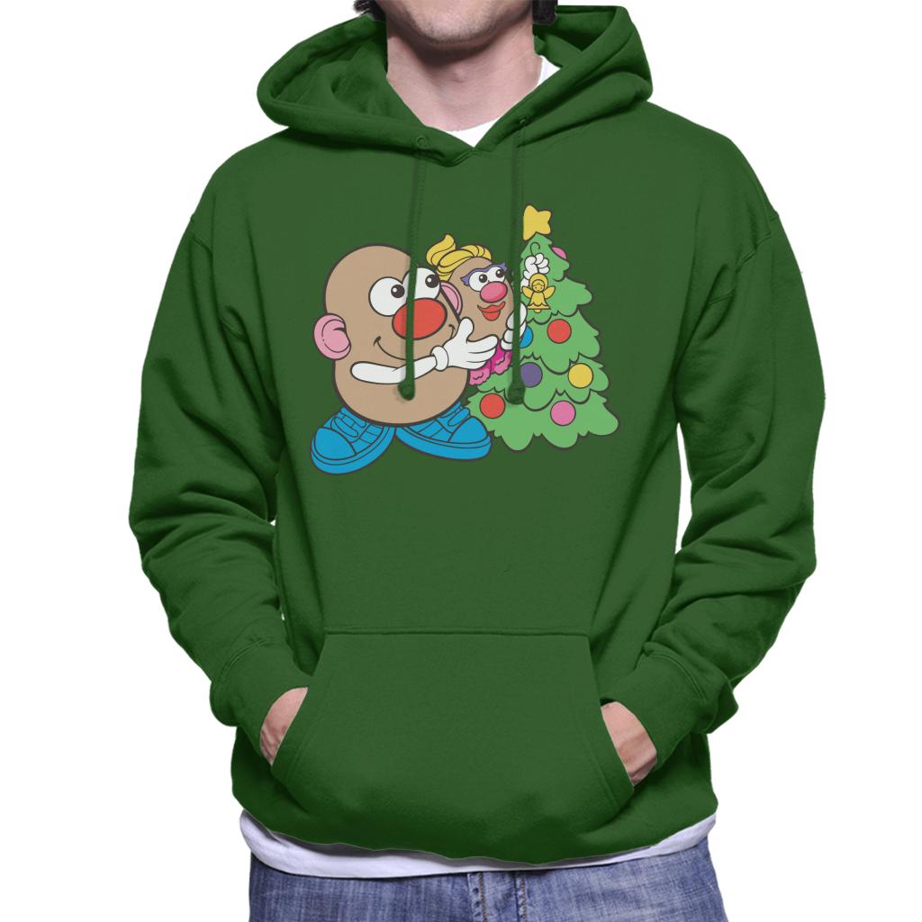 Mr Potato Head Christmas Angel On Tree Men's Hooded product image 6