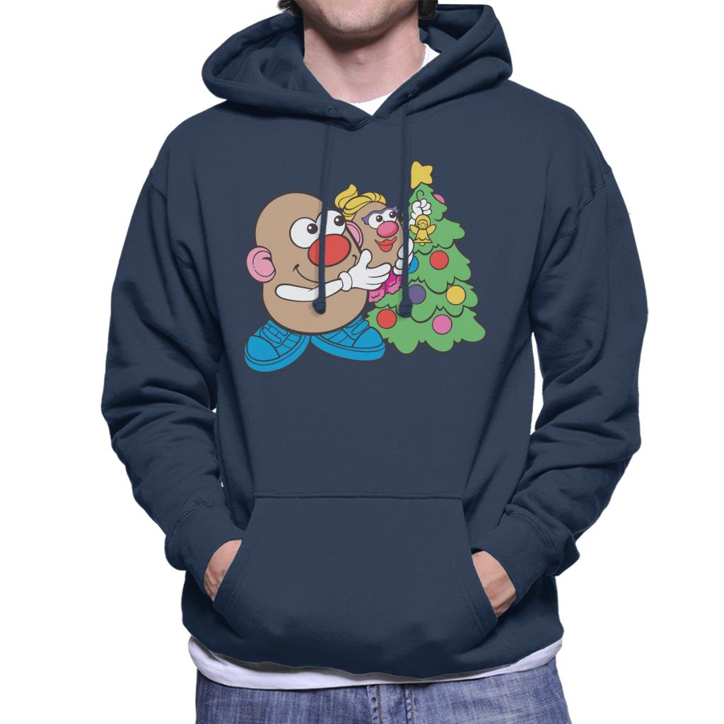 Mr Potato Head Christmas Angel On Tree Men's Hooded product image 4