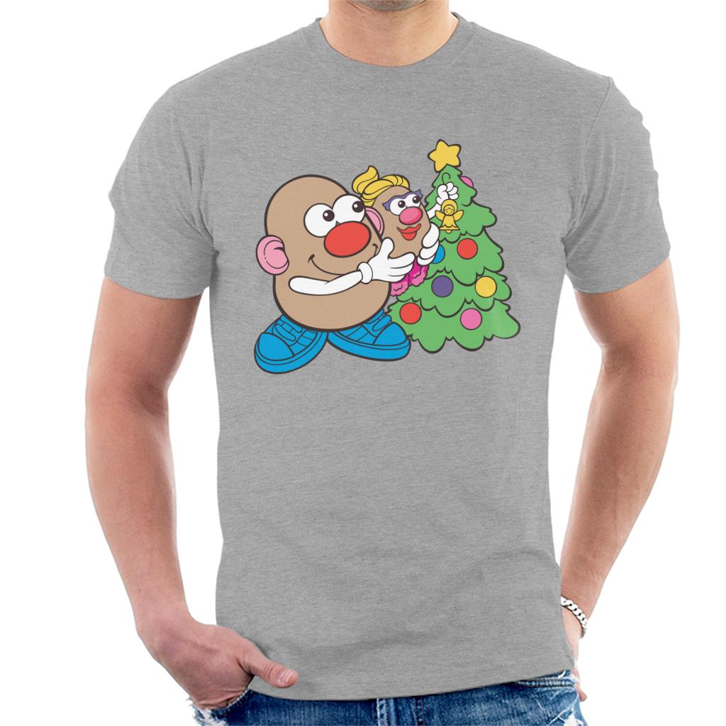 Mr Potato Head Christmas Angel On Tree Men's T-Shirt product image 1