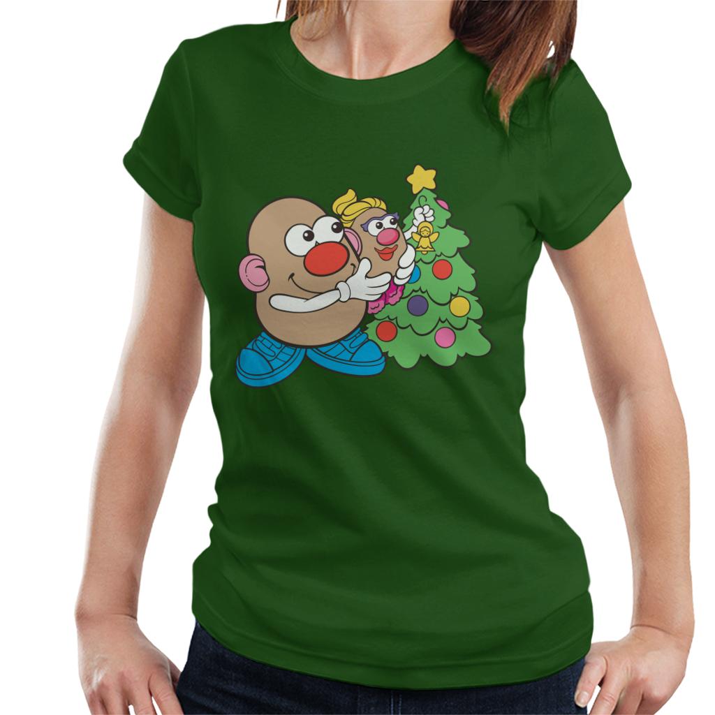 Mr Potato Head Christmas Angel On Tree Women's T-Shirt product image 6
