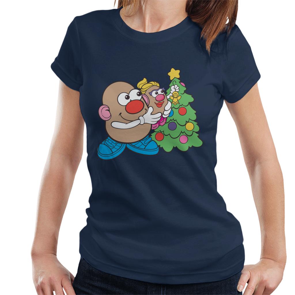 Mr Potato Head Christmas Angel On Tree Women's T-Shirt product image 4