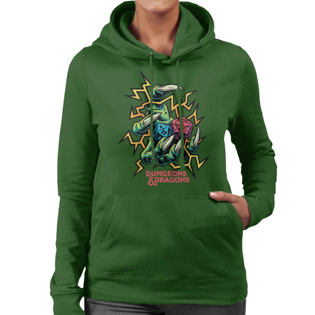 Dungeons & Dragons Dragon Claws Women's Hooded Sweatshirt product image 4